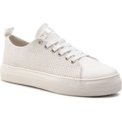 Sneakersy U.S. POLO ASSN. - Queen Vichy TRIXY4021S9/TY1 Whi. Białe półbuty damskie U.S. Polo Assn., ze skóry ekologicznej. W wyprzedaży za 239,00 zł.
