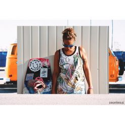 Mango Mesh Tank Top. Topy damskie Pakamera, bez wzorów, z meshu, bez kołnierzyka. Za 169,00 zł.