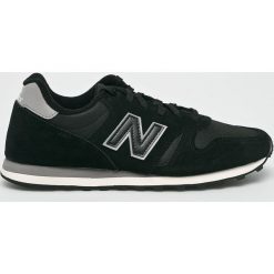 New Balance - Buty ML373BLG. Czarne buty sportowe męskie marki New Balance, ze skóry, na sznurówki. W wyprzedaży za 239,90 zł.