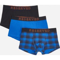 3 pack bokserek - Niebieski. Szare bokserki męskie marki Reserved. Za 59,99 zł.