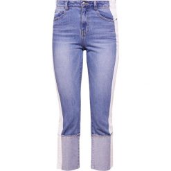 Jeansy damskie: Steve J & Yoni P / SJYP PAINTED ROLL UP Jeansy Straight Leg blue