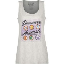 Bluzki, topy, tuniki: Avengers Dreamers Assemble Top damski odcienie beżowego