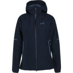 Jack Wolfskin SIERRA PASS Kurtka przeciwdeszczowa midnight blue. Niebieskie kurtki sportowe damskie Jack Wolfskin, l, z poliesteru. W wyprzedaży za 629,25 zł.