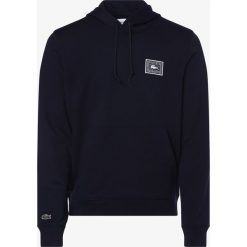 Lacoste - Męska bluza nierozpinana, niebieski. Niebieskie bluzy męskie Lacoste, s, z bawełny, sportowe, z kapturem. Za 529,95 zł.