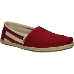 ESPADRYLE TOMS CLASSIC UNIVERSITY 100005421. Brązowe espadryle damskie Toms, bez wzorów, bez obcasa. Za 139,99 zł.