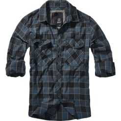 Brandit Checkshirt Koszula niebieski/szary/czarny. Szare koszule męskie marki Brandit, l, z długim rękawem. Za 121,90 zł.