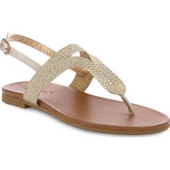 Chodaki damskie: Japonki INUOVO - 8465 Gold