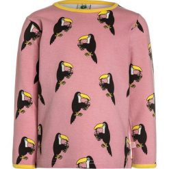 Småfolk WITH TOUCAN Bluzka z długim rękawem blush. Czerwone bluzki dziewczęce bawełniane marki Småfolk, z długim rękawem. Za 139,00 zł.
