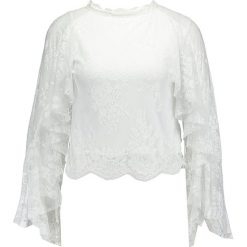 Bluzki asymetryczne: Navy London PETAL Bluzka white