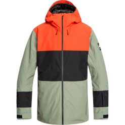 Kurtka snowboardowa Quiksilver Sycamore EQYTJ03233. Kurtki sportowe męskie Quiksilver, m, bez wzorów, z poliesteru, bez kaptura, narciarskie. W wyprzedaży za 679,00 zł.