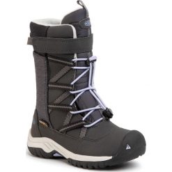 Śniegowce KEEN - Hoodoo Wp 1019813 Black/Sweet Lavender. Czarne śniegowce dziewczęce Keen, bez zapięcia. W wyprzedaży za 299,00 zł.