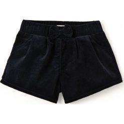 Szorty welurowe, 1 mies. - 3 lata. Czarne spodnie niemowlęce marki La Redoute Collections, z bawełny, klasyczne. Za 83,96 zł.