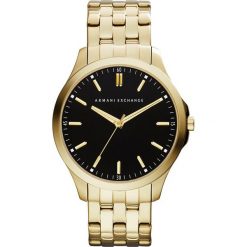 Armani Exchange Zegarek goldcoloured. Czarne zegarki męskie marki Armani Exchange, l, z materiału, z kapturem. Za 879,00 zł.