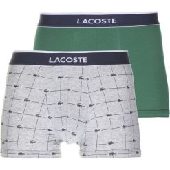 Slipy męskie: Lacoste TRUNK 2 PACK Panty grün/grau meliert