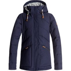 Roxy NANCY Kurtka zimowa peacoat. Niebieskie kurtki damskie zimowe Roxy, s, z materiału. W wyprzedaży za 629,25 zł.