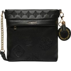 Desigual Alegria Cross body bag Czarny. Czarne torebki klasyczne damskie Desigual, w paski, z materiału. Za 262,95 zł.