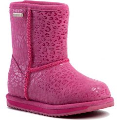 Buty EMU AUSTRALIA - Leopard Brumby K11333 Berry/Rouge Baie. Różowe śniegowce dziewczęce . W wyprzedaży za 299,00 zł.