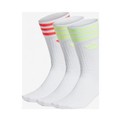 Adidas Originals 3-pack Skarpetki Biały. Białe skarpetki męskie adidas Originals, bez wzorów, z elastanu. Za 59,95 zł.