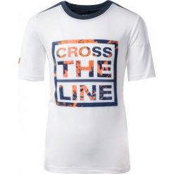 T-shirty chłopięce: IQ Koszulka dziecięca COLIS JR White/ Total Eclipse r. 158