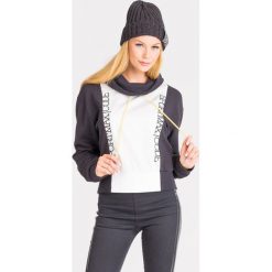 BLUZA VERRES sportmax code. Czarne bluzy damskie Sportmax Code, s, bez wzorów, bez rękawów, bez kaptura. Za 449,40 zł.