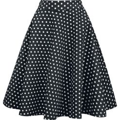 Dolly and Dotty Shirley High Waist Full Circle Polka Dot Skirt Spódnica czarny/biały. Czarne spódniczki damskie marki Dolly and Dotty, xl, bez wzorów, z podwyższonym stanem. Za 224,90 zł.
