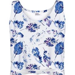 Colour Pleasure Koszulka damska CP-035 154 biało-niebieska r. M/L. Niebieskie t-shirty damskie marki Colour pleasure, m. Za 64,14 zł.