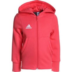 Adidas Performance LINEAR Bluza rozpinana reacor/white. Pomarańczowe bluzy dziewczęce adidas Performance, z bawełny. W wyprzedaży za 152,15 zł.