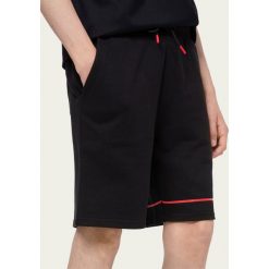 Szorty sportowe Hugo Dusol 50432048. Czarne spodenki sportowe męskie HUGO, m, bez wzorów, sportowe. Za 399,00 zł.