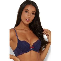 Biustonosz Superboost I Lace Push-Up. Różowe biustonosze marki Astratex, w koronkowe wzory, z koronki. Za 176,99 zł.