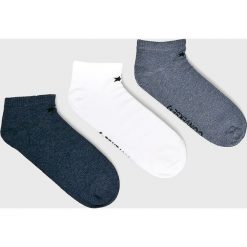 Converse - Skarpety (3-pack). Białe skarpetki męskie marki Converse, z bawełny. W wyprzedaży za 34,90 zł.