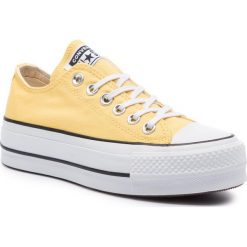 Trampki CONVERSE - Ctas Lift Ox 564385C Butter Yellow/Black/White. Półbuty damskie Converse. W wyprzedaży za 239,00 zł.