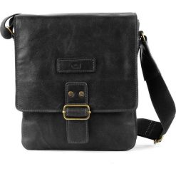 DAAG Jazzy Organic 3 czarna skórzana torba na ramię unisex - Czarny. Czarne torby męskie skórzane daag, bez wzorów, młodzieżowe, na ramię. Za 259,99 zł.