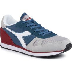 Sneakersy DIADORA - Simple Run 101.173745 01 60075 Teal Blue. Niebieskie sneakersy męskie Diadora, na co dzień, bez wzorów, z zamszu, bez zapięcia. Za 239,00 zł.