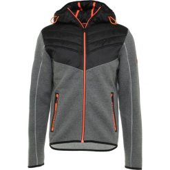 Superdry GYM TECH CHEVRON HYBRID Kurtka sportowa urban grey heather. Szare kurtki sportowe męskie marki Superdry, z bawełny, sportowe. Za 539,00 zł.