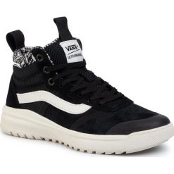Sneakersy VANS - Ultrarange Hi DI VN0A4BU5TYI1 (Mte) Woven/Black. Czarne półbuty damskie Vans, ze skóry. W wyprzedaży za 379,00 zł.