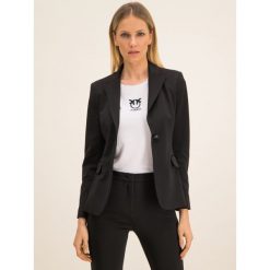 Żakiet Pinko Sigma PE20 BLK01 1G14TC 5872. Czarne marynarki damskie Pinko, bez wzorów, z elastanu. W wyprzedaży za 1079,00 zł.