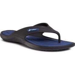 Japonki RIDER - Cape XIII Ad 82818 Black/Blue 20756. Czarne klapki męskie Rider, bez wzorów, z tworzywa sztucznego. Za 99,00 zł.