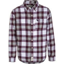Abercrombie & Fitch COZY PLAID Koszula grey/burg. Szare bluzki dziewczęce marki Abercrombie & Fitch, z bawełny. W wyprzedaży za 135,20 zł.