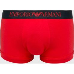 Emporio Armani - Bokserki (2-pack). Czarne bokserki męskie marki Emporio Armani, bez wzorów, z elastanu. Za 229,90 zł.