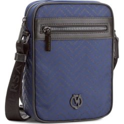 Torebka VERSACE JEANS - E1YRBB05 Nylon Chevron 240. Niebieskie listonoszki damskie marki Versace Jeans, z jeansu. W wyprzedaży za 269,00 zł.