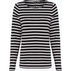 Marc O'Polo - Sweter damski, niebieski. Niebieskie swetry damskie Marc O'Polo, s, w paski, z bawełny, bez rękawów, bez kaptura. Za 229,95 zł.