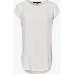 Vero Moda - T-shirt damski – Boca, biały. Białe t-shirty damskie Vero Moda, m, bez wzorów, z wiskozy, eleganckie, bez kołnierzyka. Za 59,95 zł.
