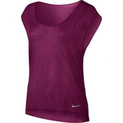 Topy sportowe damskie: koszulka do biegania damska NIKE BREATHE TOP SHORT SLEEVE COOL / 831784-665 – NIKE BREATHE TOP SHORT SLEEVE COOL