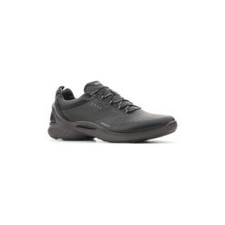 Buty Ecco Biom Fjuel 837514 01001. Czarne trampki męskie ecco, bez wzorów, bez zapięcia. Za 759,00 zł.