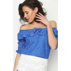 Kobaltowa Bluzka Spanish Way. Bluzki damskie Born2be. Za 29,99 zł.