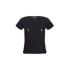 T-shirty z krótkim rękawem Rip Curl TIT'S UP. Czarne t-shirty damskie Rip Curl, s, bez wzorów, bez kołnierzyka. Za 64,50 zł.