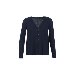 Swetry rozpinane / Kardigany Benetton VANERA. Niebieskie swetry damskie Benetton, s, bez wzorów. Za 219,00 zł.