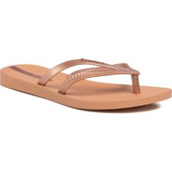 Japonki IPANEMA - Bossa Fem 82067 Brown/Rose 24286. Pomarańczowe klapki damskie Ipanema, bez wzorów, z tworzywa sztucznego, bez obcasa. Za 59,99 zł.