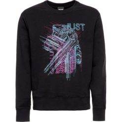 Bluza Just Cavalli S03GU0079. Czarne bluzy męskie Just Cavalli, s, bez wzorów, bez kołnierzyka, bez rękawów, bez kaptura. W wyprzedaży za 549,00 zł.