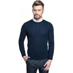 Sweter albern półgolf granatowy. Niebieskie swetry męskie Recman, m, z golfem. Za 129,99 zł.